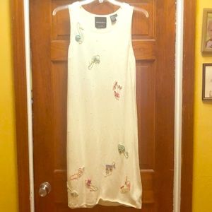 Michael Simon Sleeveless Sweater Dress